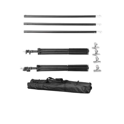 2M X 2M Photography Backdrop Green Screen and Support Stand