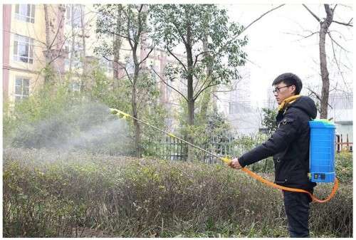16L Automatic Battery Fogger and Sprayer Backpack Type Handle Switch Sprayer for Disinfectants