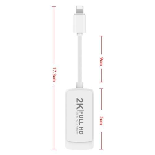 8Pin to HDMI Digital AV Converter r For Apple interface