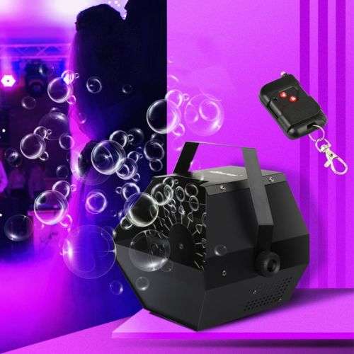 Auto Bubble Blow Maker Mini RC Bubble Machine for Outdoor/Indoor