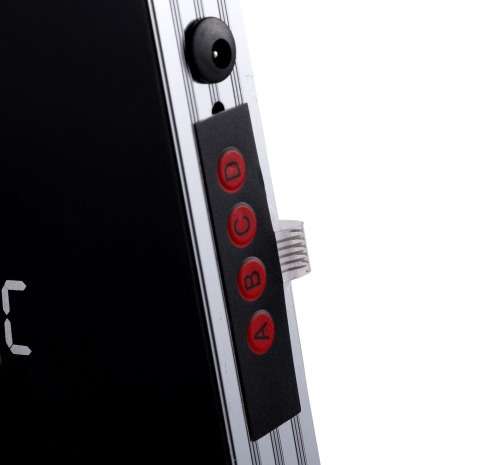 Alarm Wall Clock - LED Large Digital, Calendar, Temperature,Week