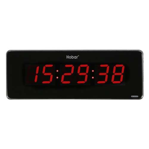 Alarm Wall Clock - LED Large Digital, Calendar, Temperature,Week