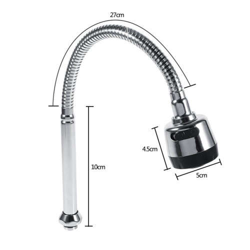 kitchen Faucet Adjustable Sprayer Stainless Steel Swivel Spout Kitchen Sink Aerator Kitchen Faucet