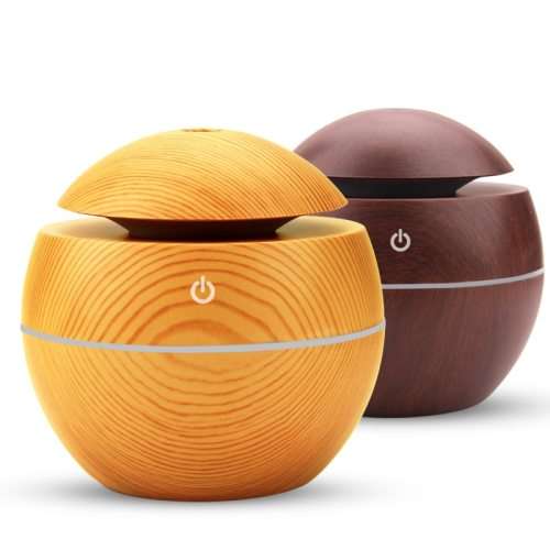 USB Aroma Humidifier Ultrasonic Cool Mist Humidifier Air Purifier 7 Color Change LED Night light