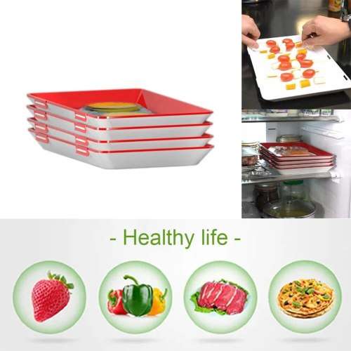 Food Preservation Tray Storage Container