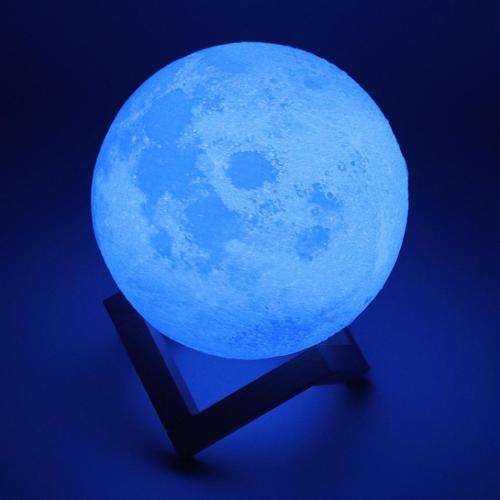 7 Colors Touch 3D Moon Lamp