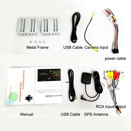 10" Android Car Radio Multimedia Player with Bluetooth Mirrorlink Audio Stereo FM USB MP5 player