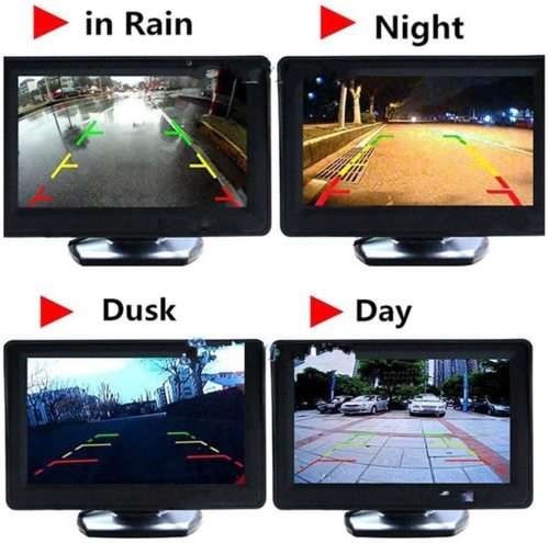 Car Monitor 4.3inch TFT LCD Digital Display