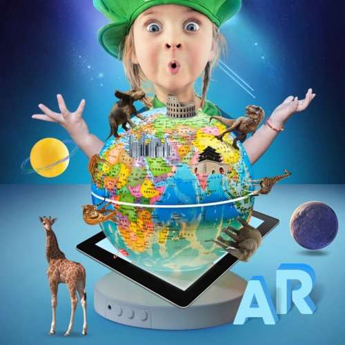 Glow In The Dark Globe Projection Light For Kids
