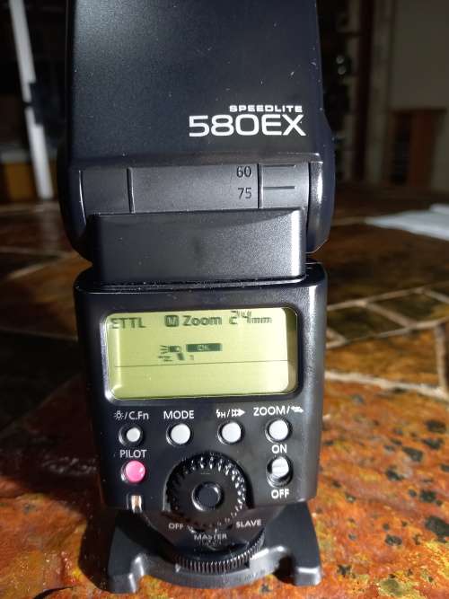 Canon 580EX speedlite flash