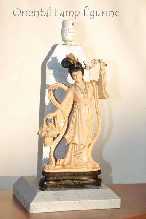 Oriental lamp figurine 1 ( basket ) - table lamp - ORNAMENTS & FIQURINES - ORIENTAL