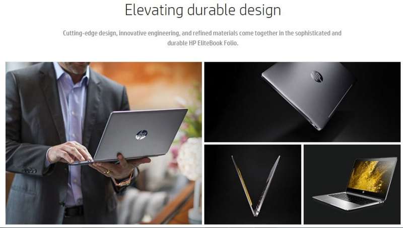 hp folio design