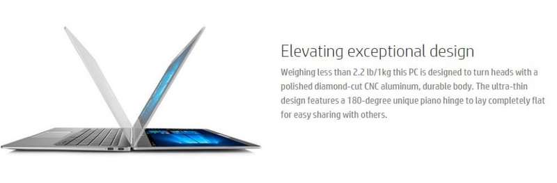 HP Folio elevating