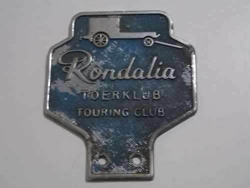 Rondalia Toerklub / Touring club badge