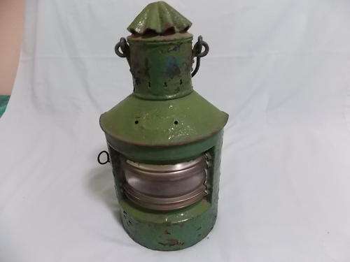 Very Old Very Rusty Ship Lamp.