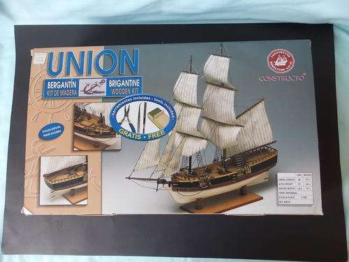 Union Wooden Brigantine Construction Kit