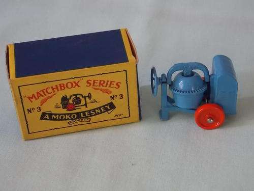 Matchbox Series No 3 Cement Mixer by Moko Lesney
