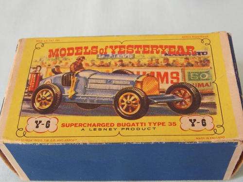 1923 Supercharged Bugatti type 35 by Lesney