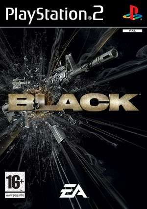 Black PS2 game