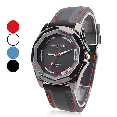 Only 1 RSA, Men's Plastic Analog Quartz Wrist Watch (Black)