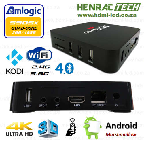 MXQPro +  2GB RAM 16GB ROM S905X Android TV box