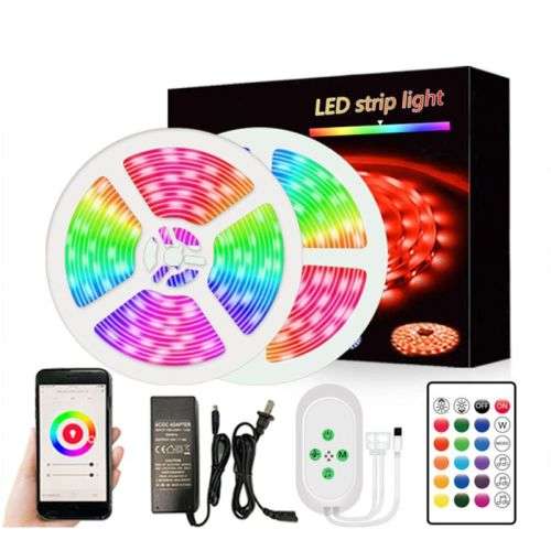 Smart 10m LED Strip Light 5050 RGBW Wifi + Remote, Tuya Smarthome