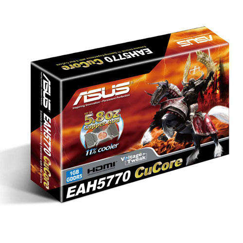 ASUS EAH5770 CUCore/2DI/1GD5