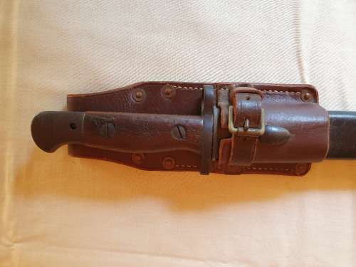 1907 Wilkinson pattern .303 bayonet with sheath and frog