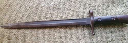 Italian 1891 bayonet without sheath