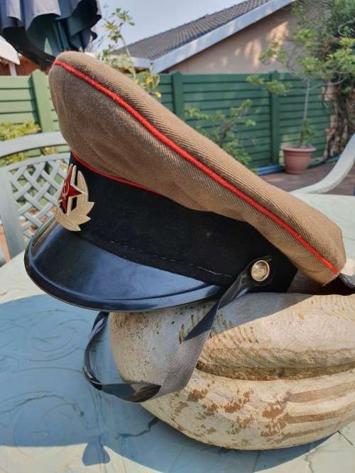 Soviet army cap 1980`s with strap
