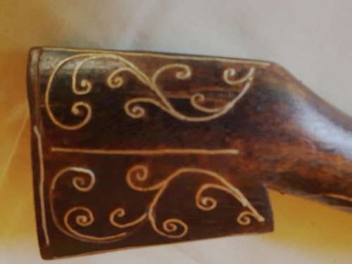 Antique flintlock pistol 1827