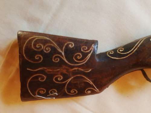 Antique flintlock pistol 1827