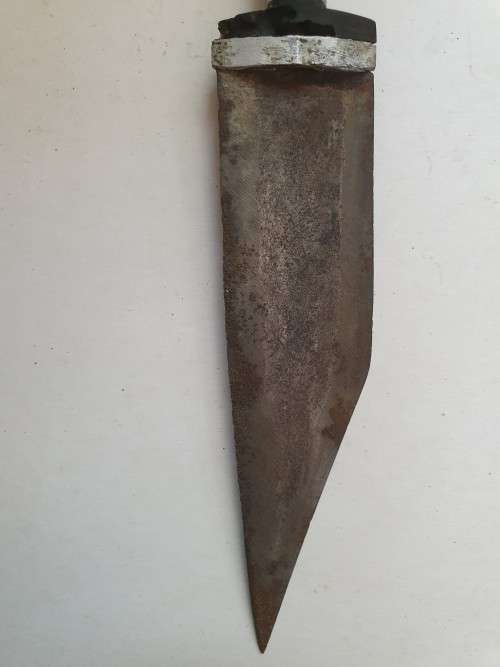 Abyssinian tribesman`s handcrafted knife (without sheath) 100+years old