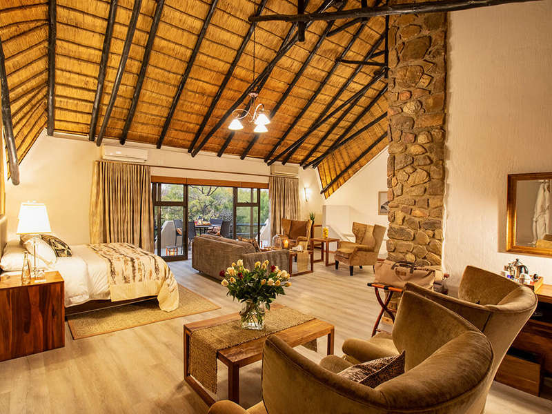 7 night 8 sleeper holiday accommodation unit at Mabula big-5 game reserve 12-19 July