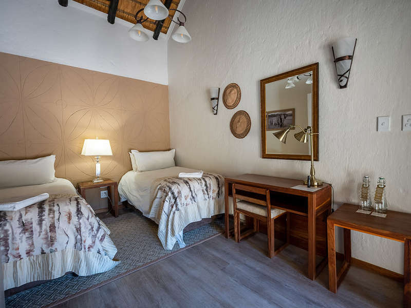 7 night 8 sleeper holiday accommodation unit at Mabula big-5 game reserve 12-19 July