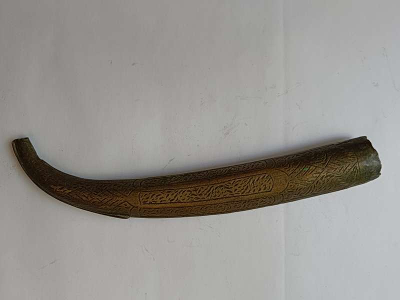 Abyssinian hand-crafted tribal knife (100+ years old)