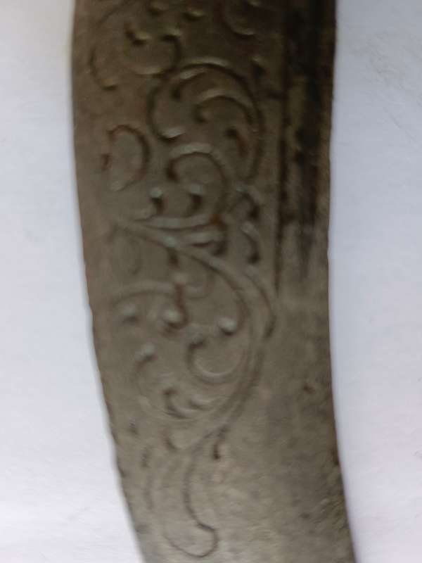 Abyssinian hand-crafted tribal knife (100+ years old)