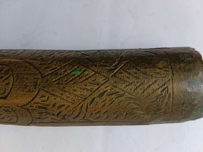 Abyssinian hand-crafted tribal knife (100+ years old)