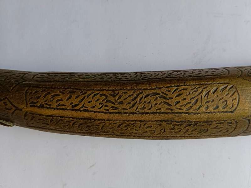 Abyssinian hand-crafted tribal knife (100+ years old)