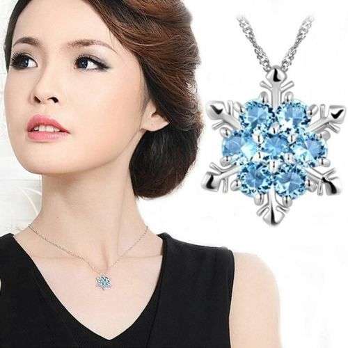 gorgeous Frozen snowflake pendant