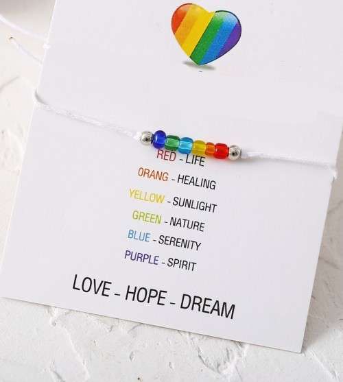 Beautiful LOVE HOPE DREAM bracelet