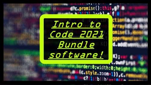 Intro to Code 2021 Bundle software!R4000 value! CRAZY R1 START!!! Free fast delivery
