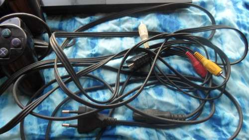 Sony Playstation 2, with 2 controllers