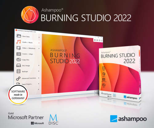 Ashampoo®  Burning Studio 2022 Licence Key