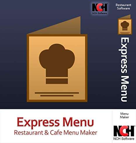 NCH Express Menu Restaurant and Cafe Menu Maker license key