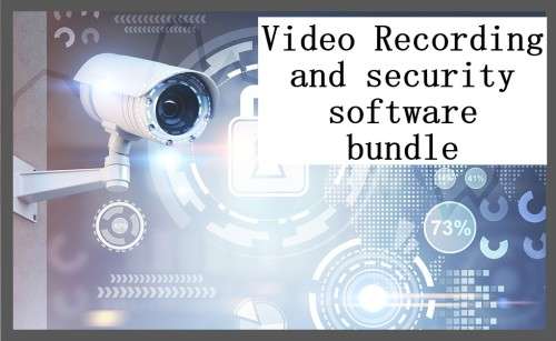 Video Recording and security software bundle