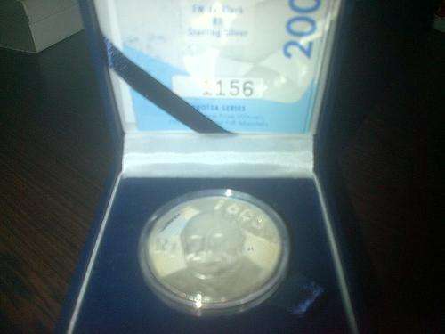Proof Silver F.W. de Klerk R1