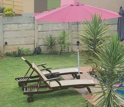 Cantilever Outdoor Umbrella Stand & Weight Only