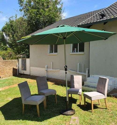 Cantilever Outdoor Umbrella Stand & Weight Only