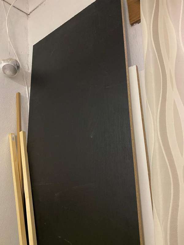 Melamine Board Petrol Blue Textured Chip*